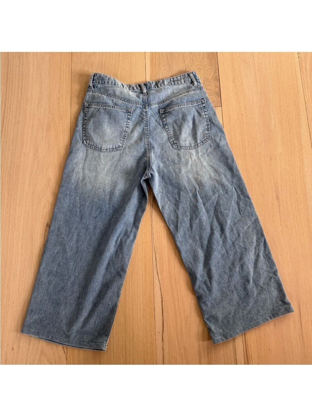 Oat New York Cloud Luxe Denim Jeans Light Wash Size 10 - Picture 2 of 8